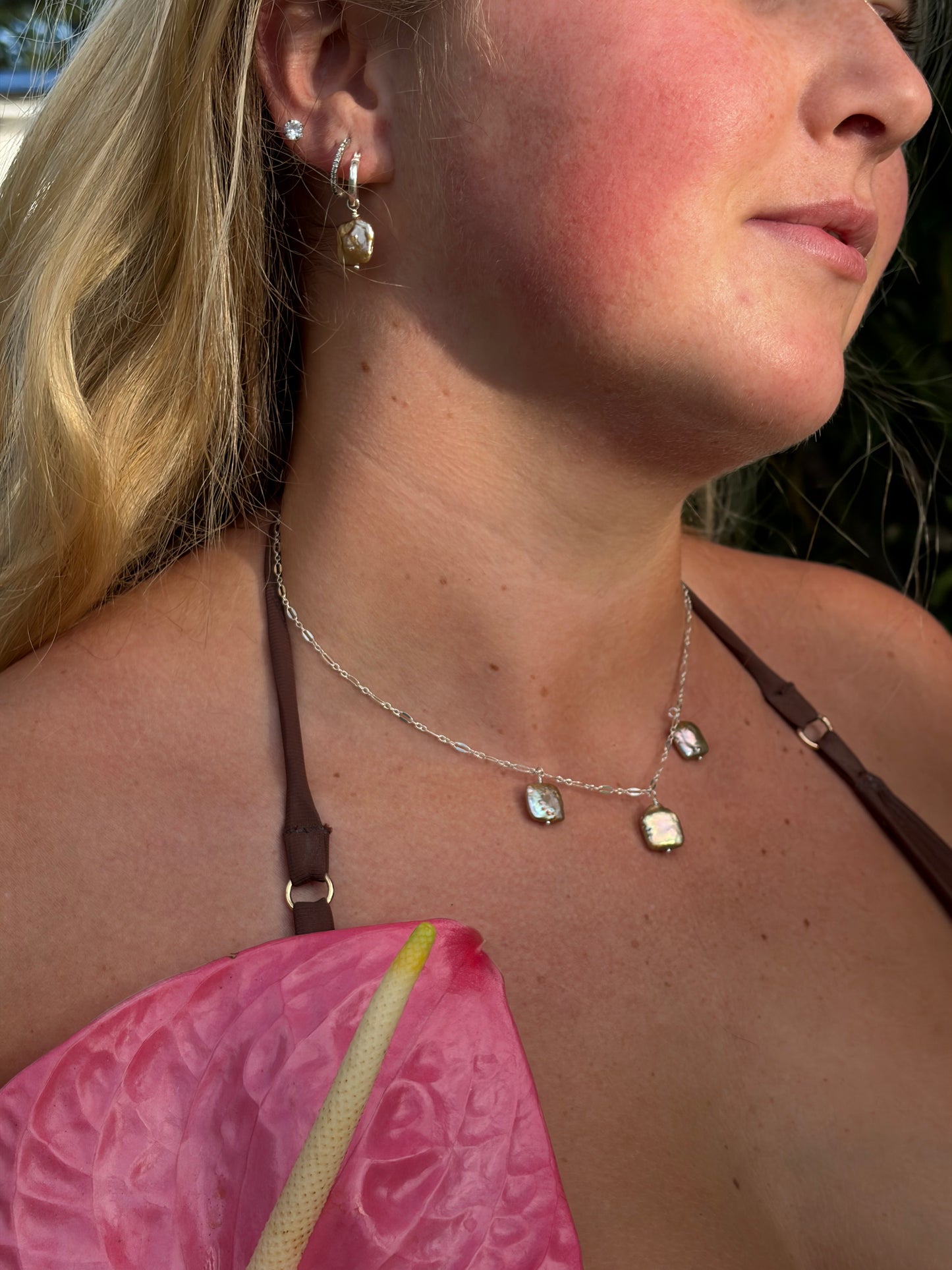 Golden Trinity Necklace