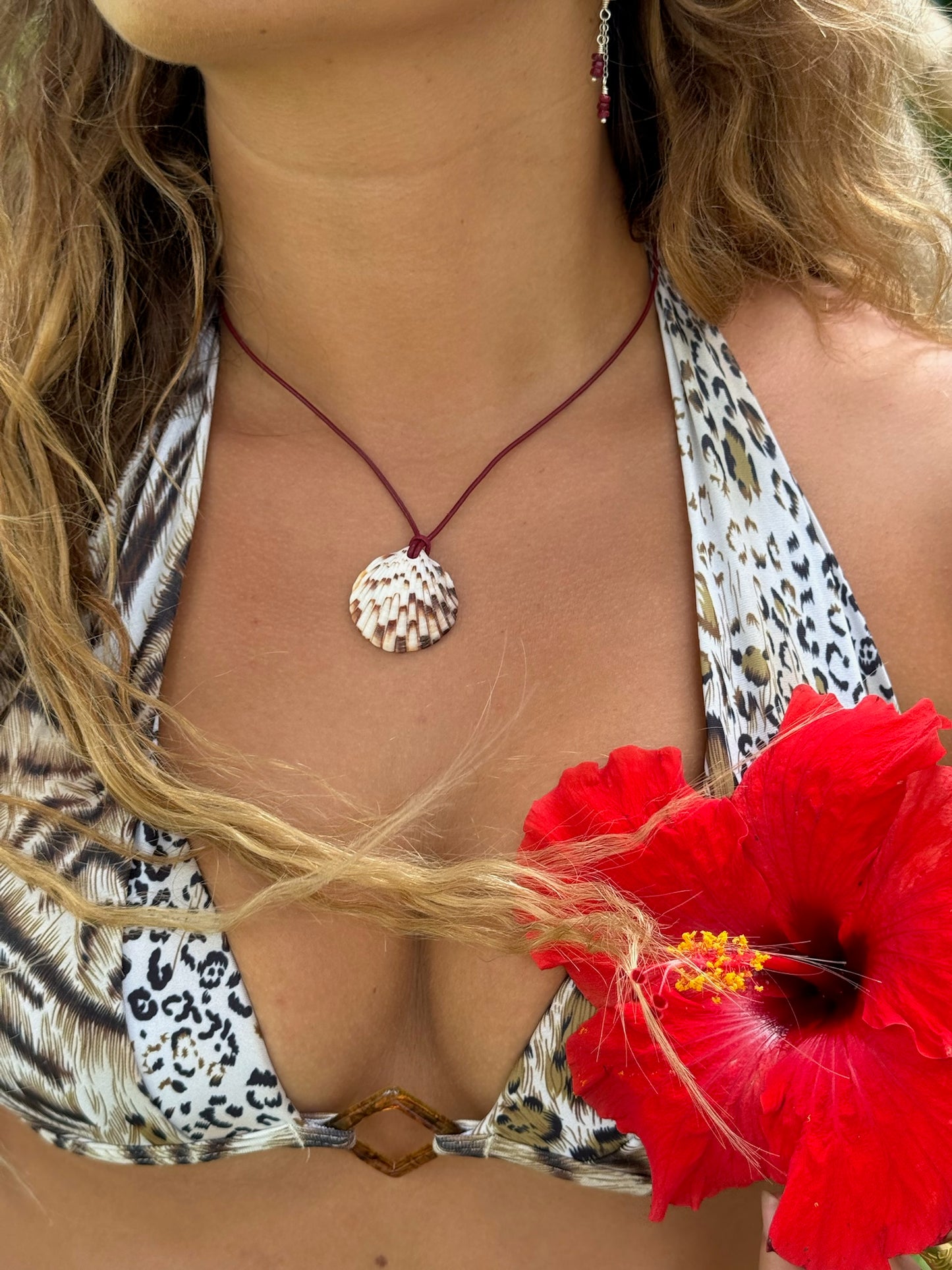 Scarlet Spur Necklace