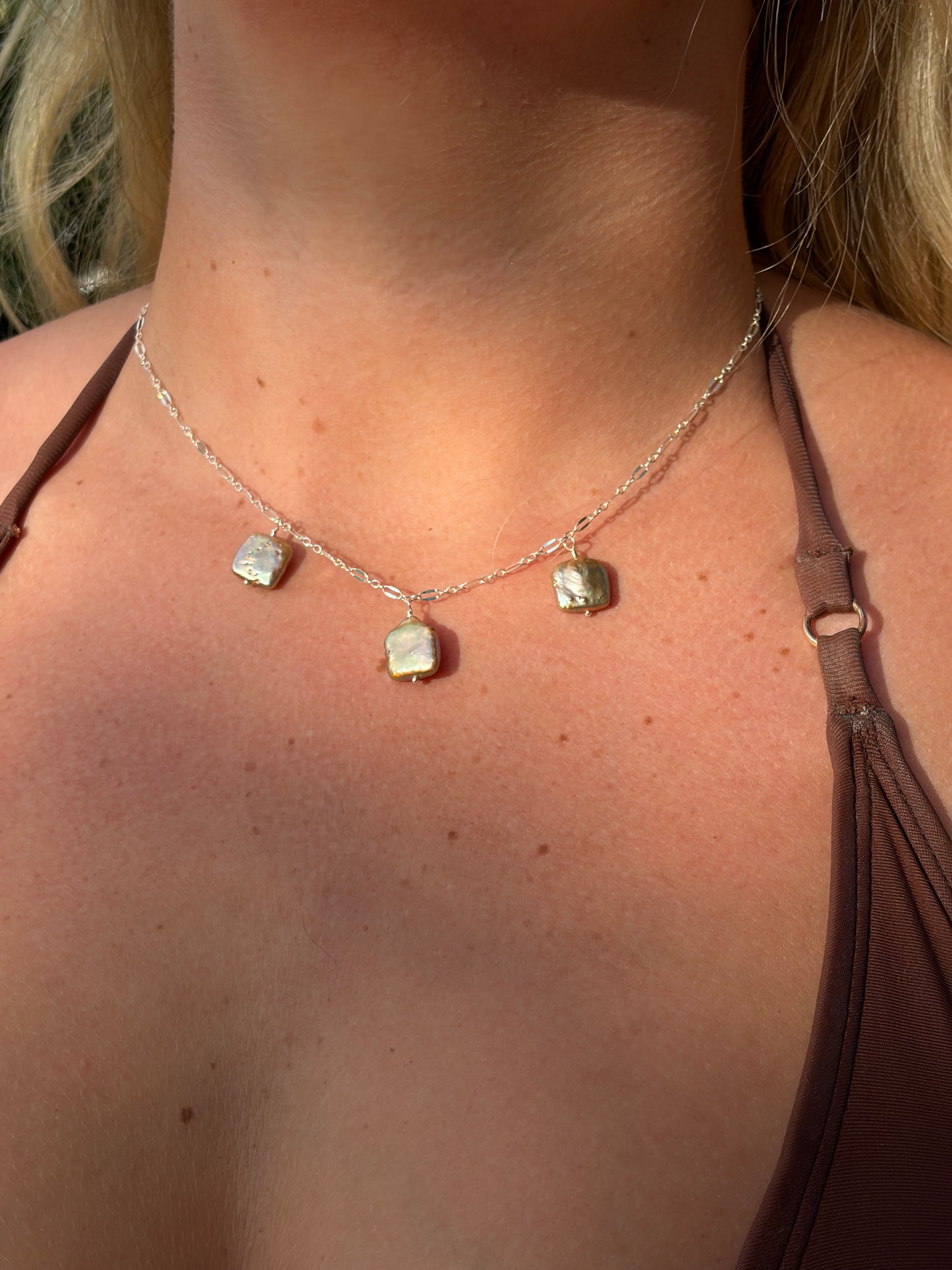 Golden Trinity Necklace